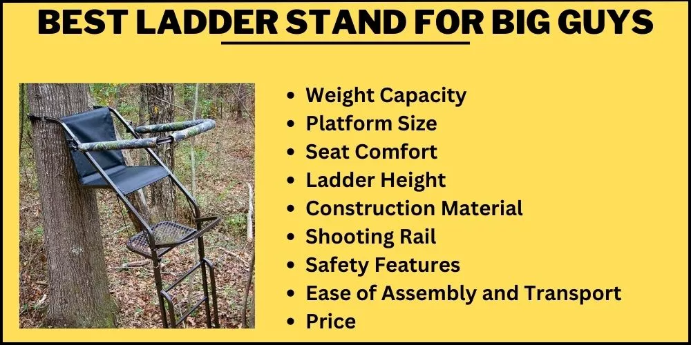 Best ladder stand for big guys