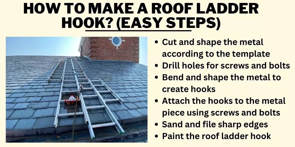 how to make a roof ladder hook (easy steps)