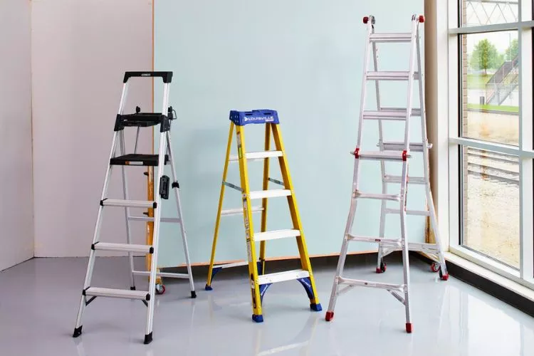 What size do step ladders range from