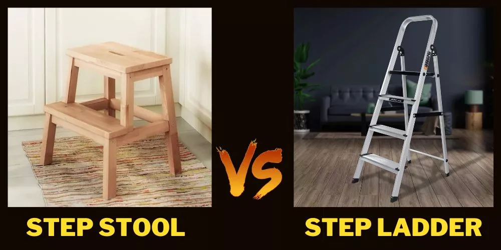 Step stool vs step ladder (detailed comparison)