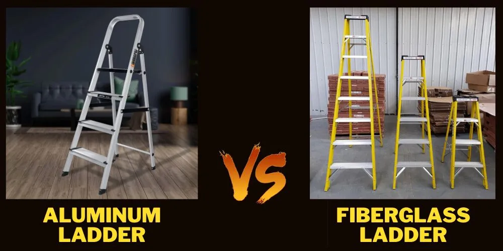 Aluminum Ladder Vs Fiberglass Ladder (detailed comparison)
