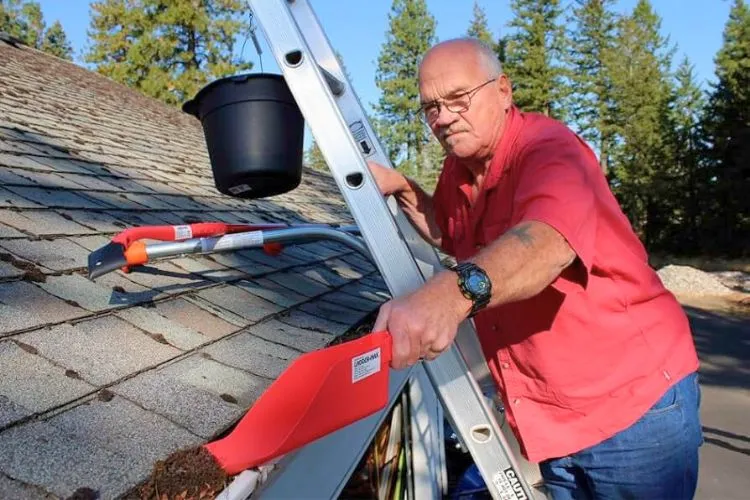 Selecting the Right Ladder for Your Gutter Cleaning Task