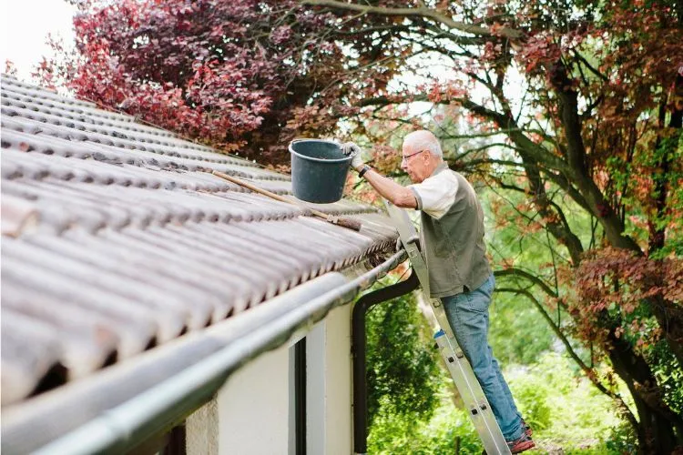 Spot Checking Your Gutters Before Climbing