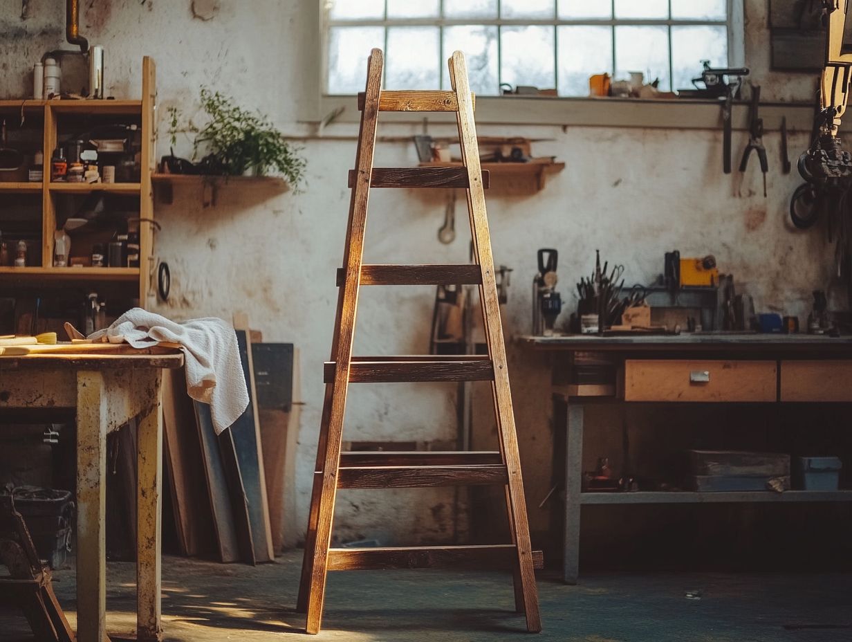 Wooden Ladders