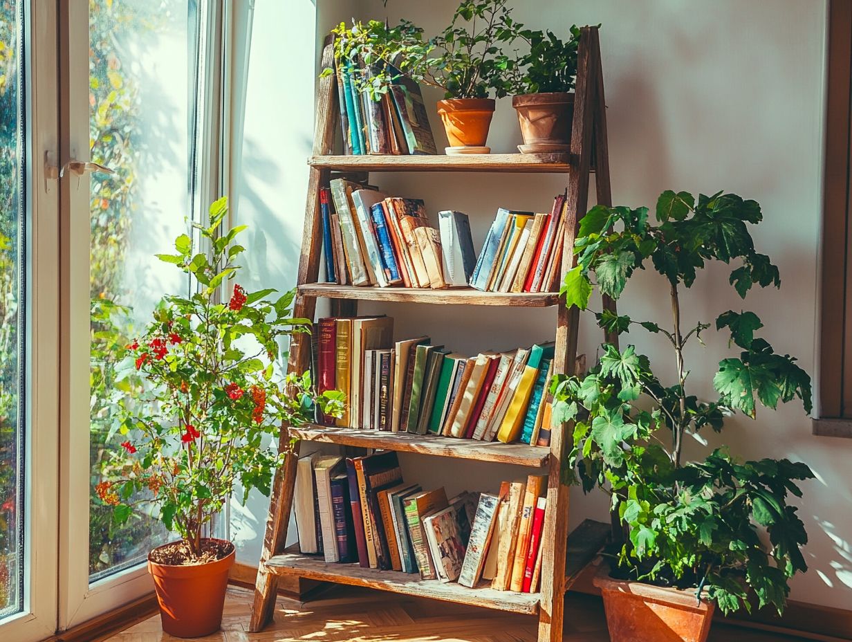 Ladder Plant Stand