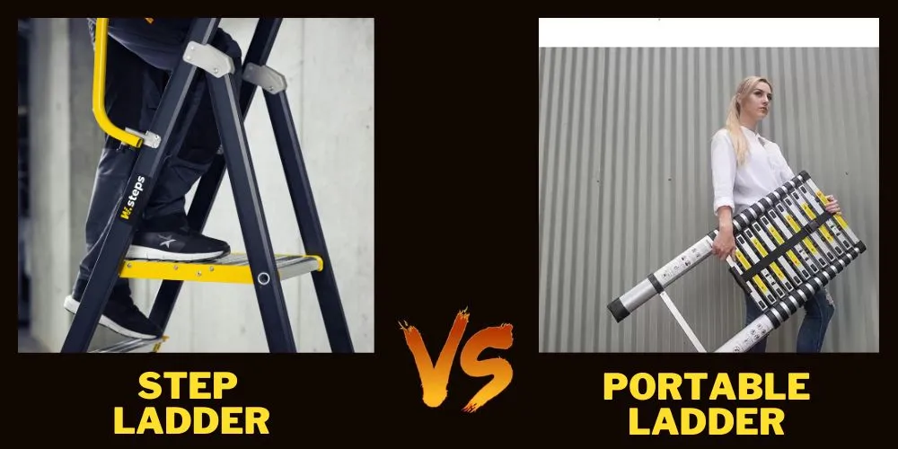 Step Ladder vs. Portable Ladder